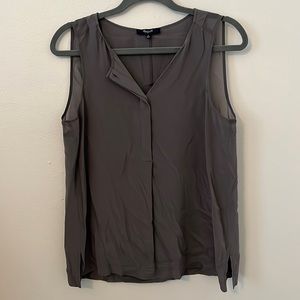 Madewell Silk Gray Tank